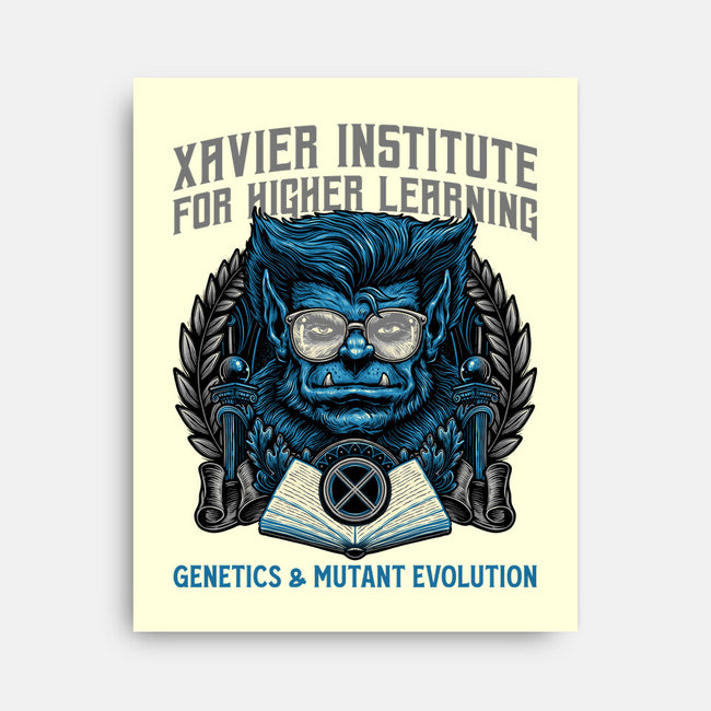 Genetics And Mutant Evolution-None-Stretched-Canvas-glitchygorilla