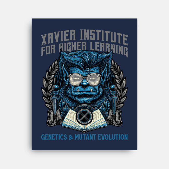 Genetics And Mutant Evolution-None-Stretched-Canvas-glitchygorilla
