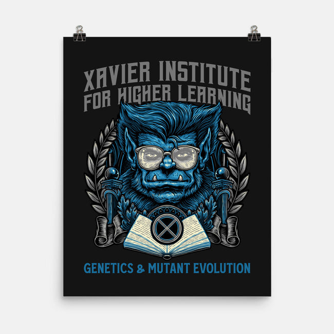Genetics And Mutant Evolution-None-Matte-Poster-glitchygorilla