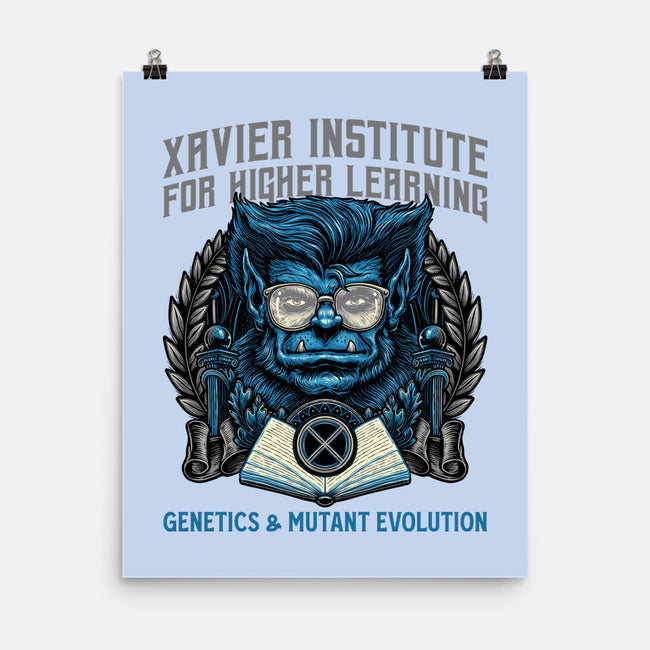 Genetics And Mutant Evolution-None-Matte-Poster-glitchygorilla