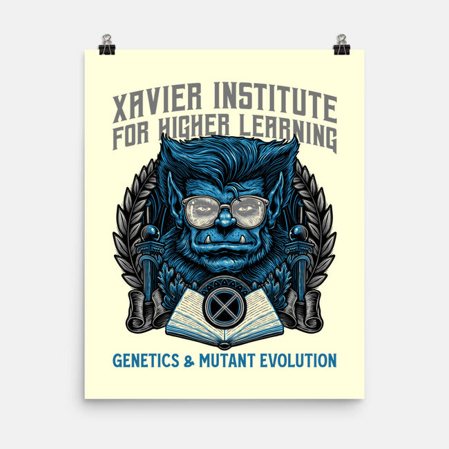 Genetics And Mutant Evolution-None-Matte-Poster-glitchygorilla