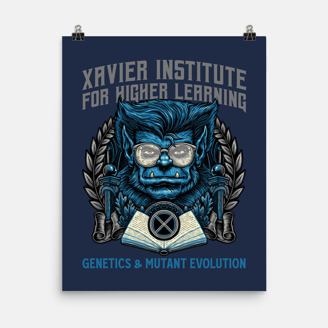 Genetics And Mutant Evolution-None-Matte-Poster-glitchygorilla