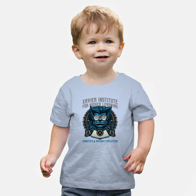 Genetics And Mutant Evolution-Baby-Basic-Tee-glitchygorilla