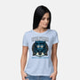 Genetics And Mutant Evolution-Womens-Basic-Tee-glitchygorilla