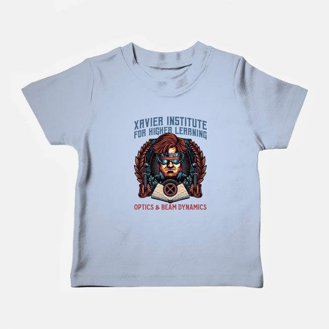 Optics And Beam Dynamics-Baby-Basic-Tee-glitchygorilla