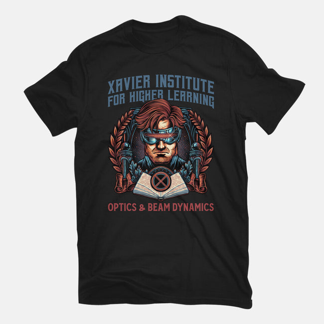 Optics And Beam Dynamics-Womens-Basic-Tee-glitchygorilla