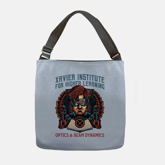 Optics And Beam Dynamics-None-Adjustable Tote-Bag-glitchygorilla
