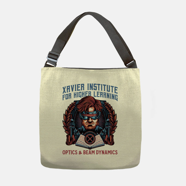 Optics And Beam Dynamics-None-Adjustable Tote-Bag-glitchygorilla