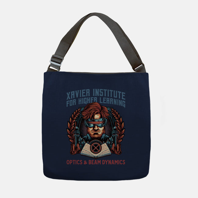 Optics And Beam Dynamics-None-Adjustable Tote-Bag-glitchygorilla