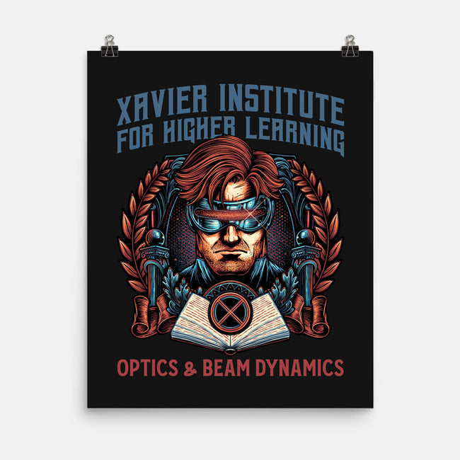Optics And Beam Dynamics-None-Matte-Poster-glitchygorilla