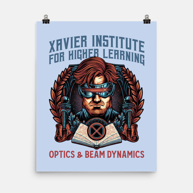 Optics And Beam Dynamics-None-Matte-Poster-glitchygorilla
