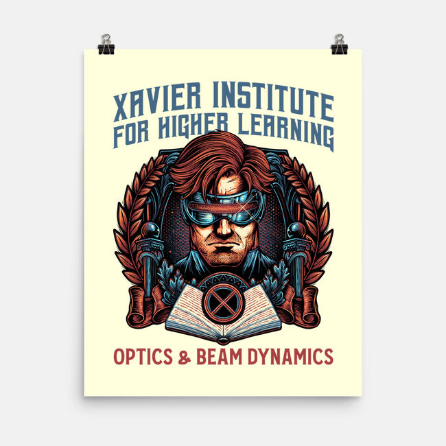 Optics And Beam Dynamics-None-Matte-Poster-glitchygorilla