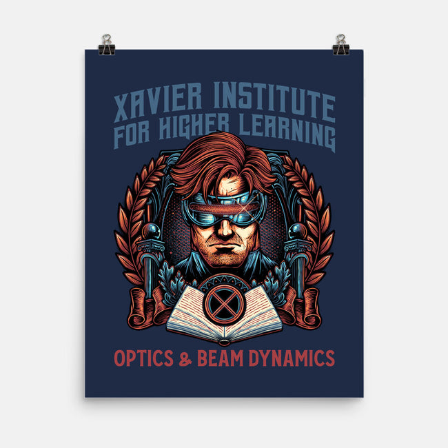 Optics And Beam Dynamics-None-Matte-Poster-glitchygorilla
