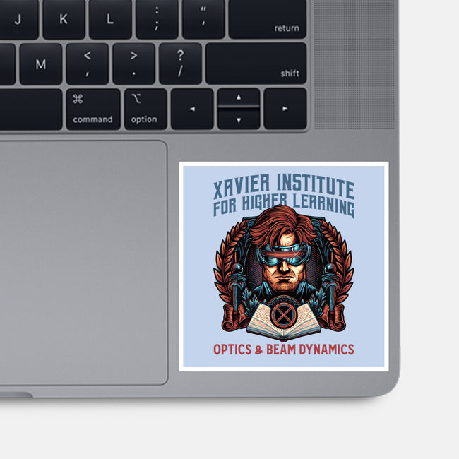 Optics And Beam Dynamics-None-Glossy-Sticker-glitchygorilla