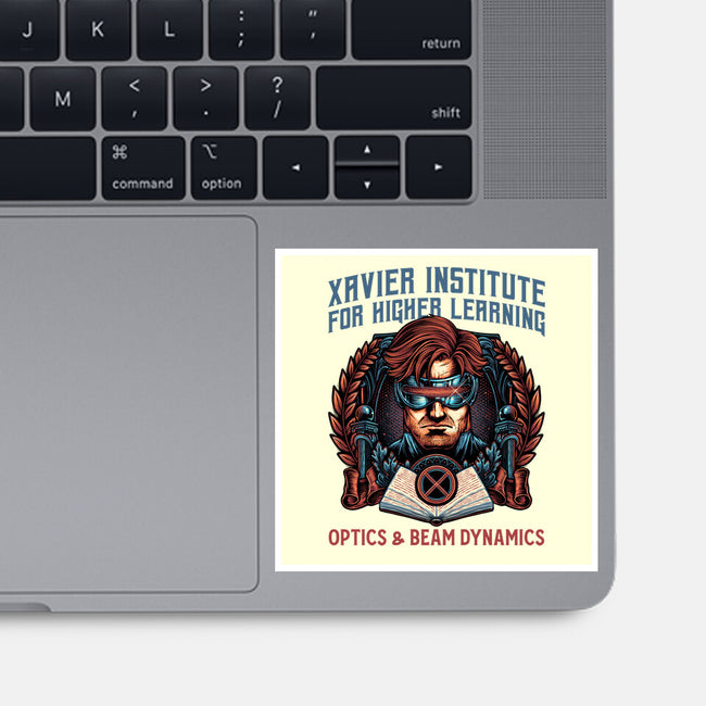 Optics And Beam Dynamics-None-Glossy-Sticker-glitchygorilla