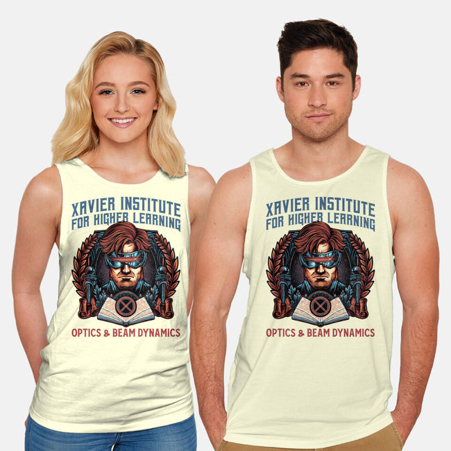 Optics And Beam Dynamics-Unisex-Basic-Tank-glitchygorilla
