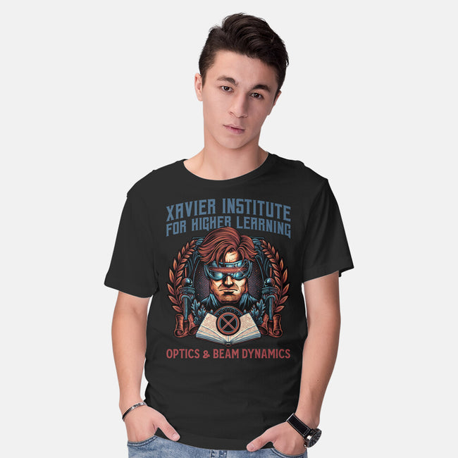 Optics And Beam Dynamics-Mens-Basic-Tee-glitchygorilla