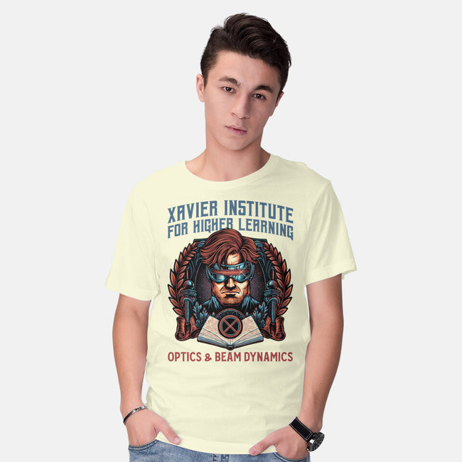 Optics And Beam Dynamics-Mens-Basic-Tee-glitchygorilla
