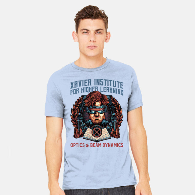 Optics And Beam Dynamics-Mens-Heavyweight-Tee-glitchygorilla