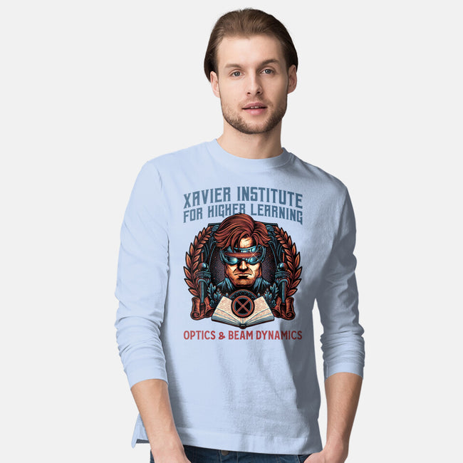 Optics And Beam Dynamics-Mens-Long Sleeved-Tee-glitchygorilla