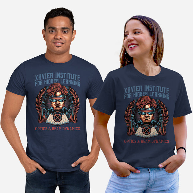 Optics And Beam Dynamics-Unisex-Basic-Tee-glitchygorilla