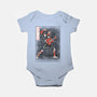 Punk Webslinger Sumi-E-Baby-Basic-Onesie-Astrobot Invention