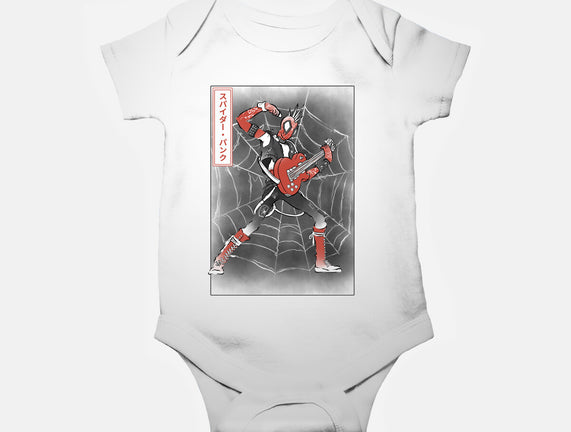 Punk Webslinger Sumi-E