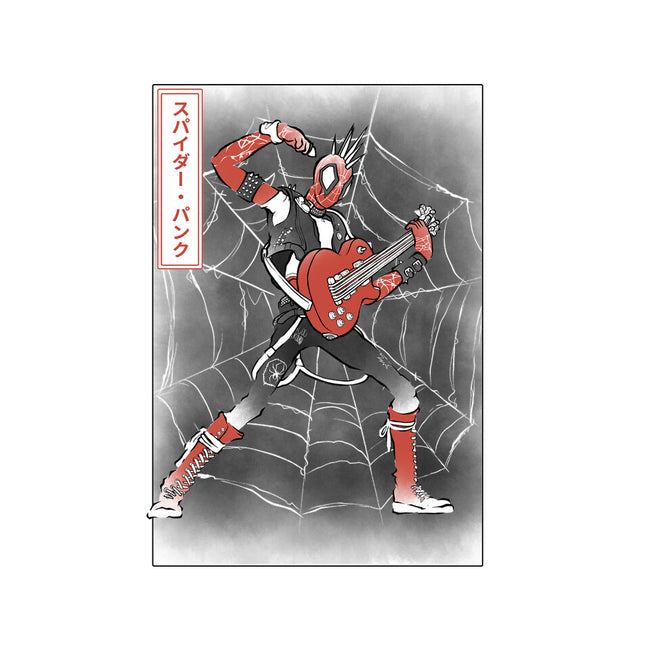 Punk Webslinger Sumi-E-Unisex-Kitchen-Apron-Astrobot Invention