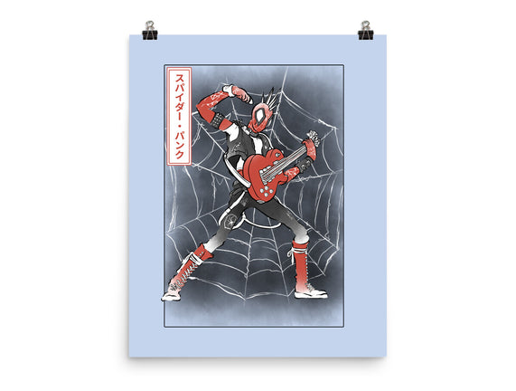 Punk Webslinger Sumi-E