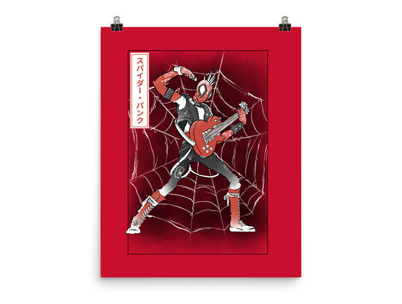 Punk Webslinger Sumi-E