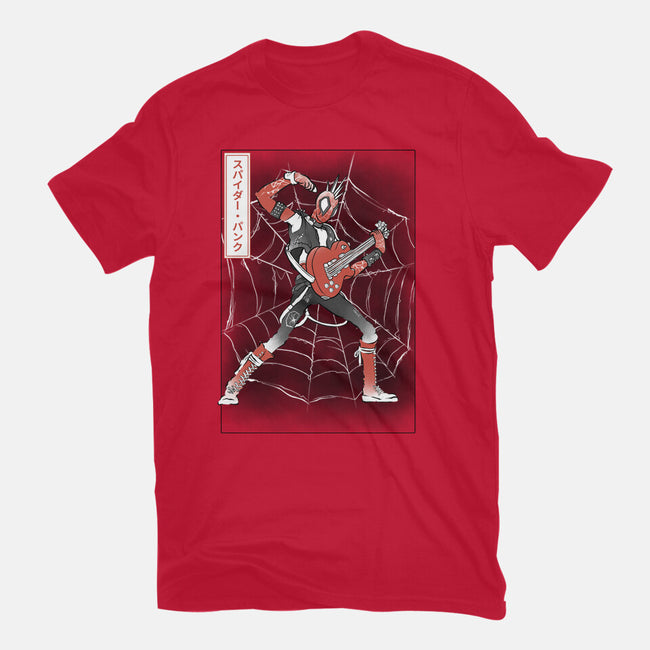 Punk Webslinger Sumi-E-Mens-Premium-Tee-Astrobot Invention
