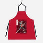 Punk Webslinger Sumi-E-Unisex-Kitchen-Apron-Astrobot Invention