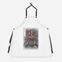 Punk Webslinger Sumi-E-Unisex-Kitchen-Apron-Astrobot Invention