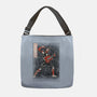 Punk Webslinger Sumi-E-None-Adjustable Tote-Bag-Astrobot Invention