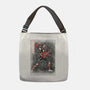 Punk Webslinger Sumi-E-None-Adjustable Tote-Bag-Astrobot Invention