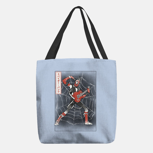 Punk Webslinger Sumi-E-None-Basic Tote-Bag-Astrobot Invention