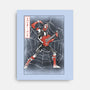 Punk Webslinger Sumi-E-None-Stretched-Canvas-Astrobot Invention