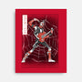 Punk Webslinger Sumi-E-None-Stretched-Canvas-Astrobot Invention
