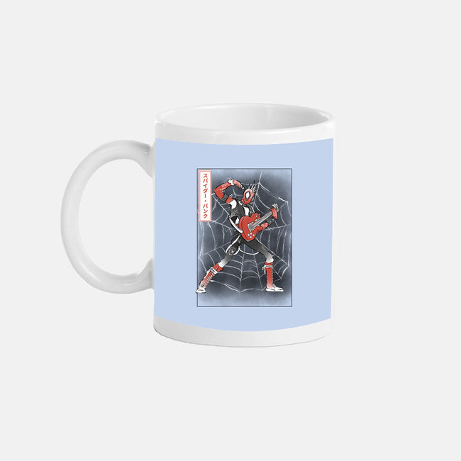 Punk Webslinger Sumi-E-None-Mug-Drinkware-Astrobot Invention