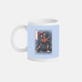 Punk Webslinger Sumi-E-None-Mug-Drinkware-Astrobot Invention