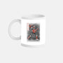 Punk Webslinger Sumi-E-None-Mug-Drinkware-Astrobot Invention