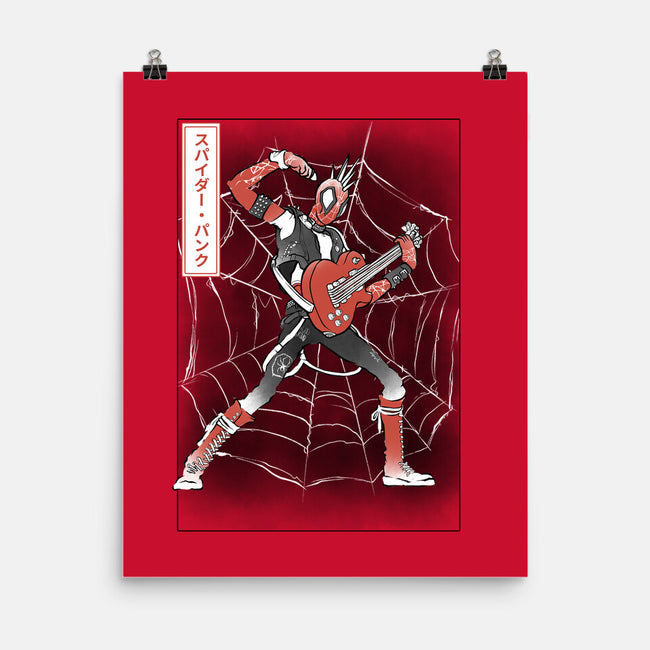 Punk Webslinger Sumi-E-None-Matte-Poster-Astrobot Invention