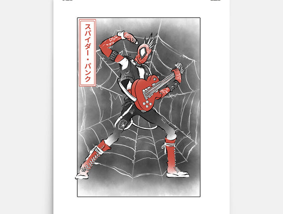 Punk Webslinger Sumi-E