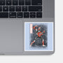 Punk Webslinger Sumi-E-None-Glossy-Sticker-Astrobot Invention
