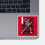 Punk Webslinger Sumi-E-None-Glossy-Sticker-Astrobot Invention