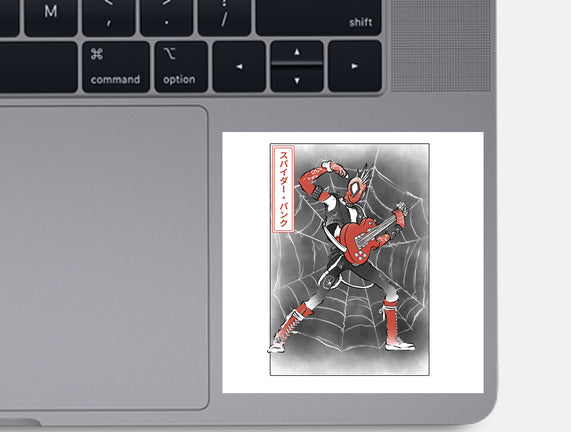 Punk Webslinger Sumi-E