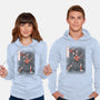Punk Webslinger Sumi-E-Unisex-Pullover-Sweatshirt-Astrobot Invention