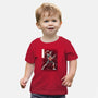 Punk Webslinger Sumi-E-Baby-Basic-Tee-Astrobot Invention