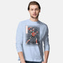 Punk Webslinger Sumi-E-Mens-Long Sleeved-Tee-Astrobot Invention
