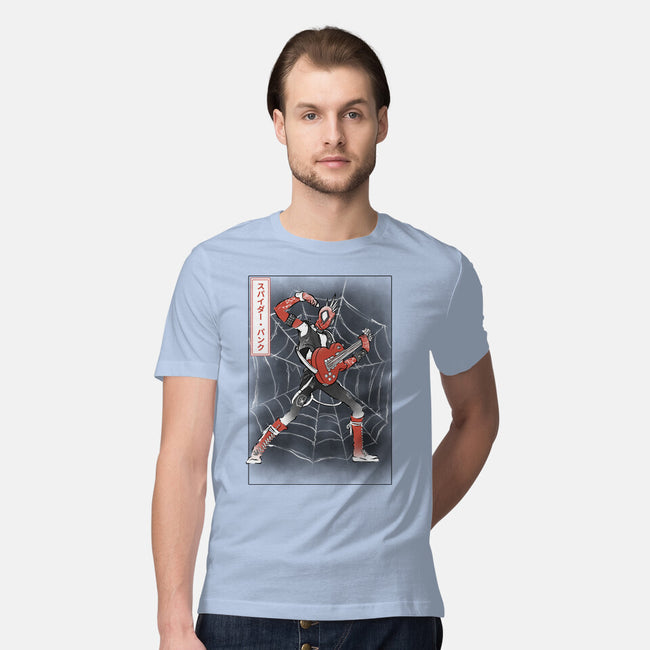 Punk Webslinger Sumi-E-Mens-Premium-Tee-Astrobot Invention